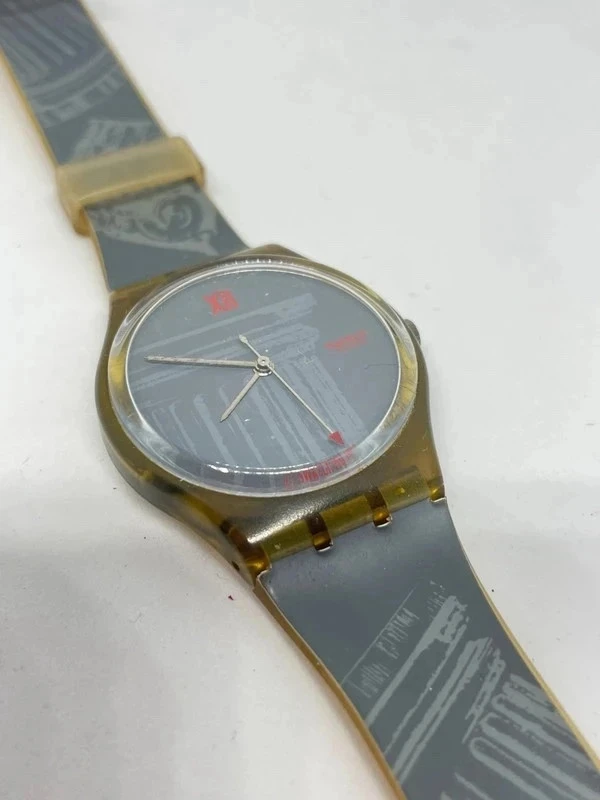 Swatch GZ123 Parthenon 1990 | Reloj vintage con caja | Edición griega coleccionista – photo 6